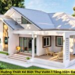 Cập Nhật Xu Hướng Thiết Kế Biệt Thự Vườn 1 Tầng Hiện Đại Năm 2024