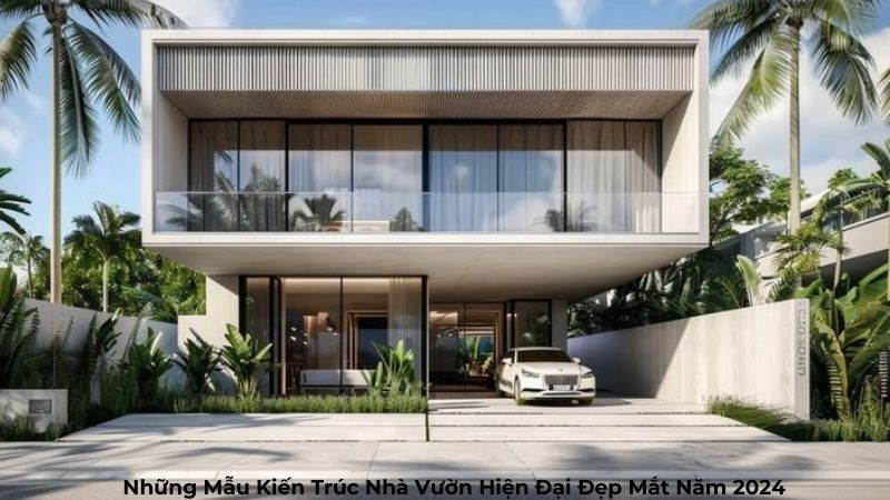 Những Mẫu Kiến Trúc Nhà Vườn Hiện Đại Đẹp Mắt Năm 2024